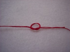 Learn to tie an overhand knot